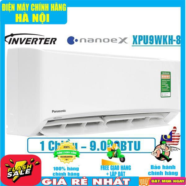 Điều hòa Panasonic 9000BTU 1 chiều Inverter CS/CU-XPU9WKH-8