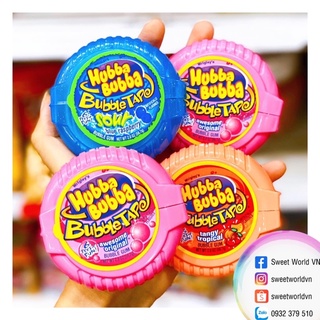 [ĐỦ MÀU] Singgum / Kẹo gum cuộn Hubba Bubba - Mỹ