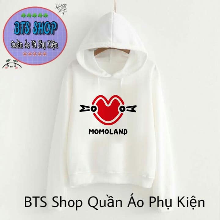 Áo hoodie Momoland dài tay cực HOT