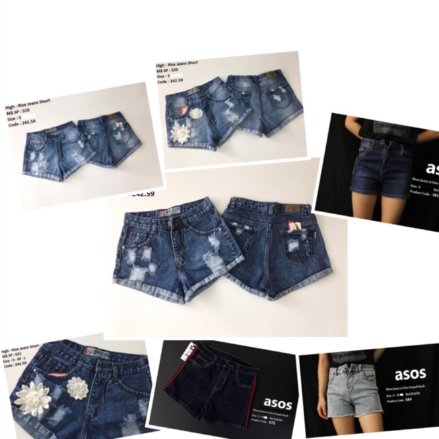 Quần short Jean thời trang nữ siêu đẹp và chất (ảnh chụp thật 100% kéo sang phải xem mẫu rõ hơn khách nhé)