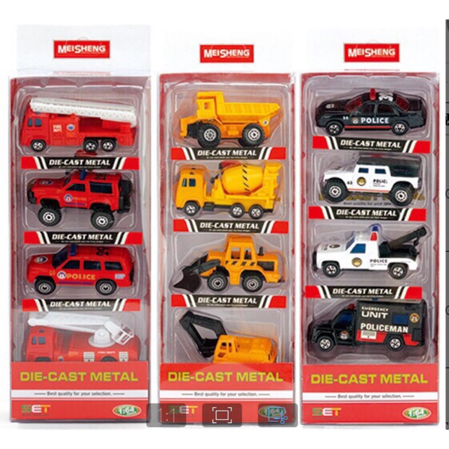 Bộ ô tô hợp kim sắt