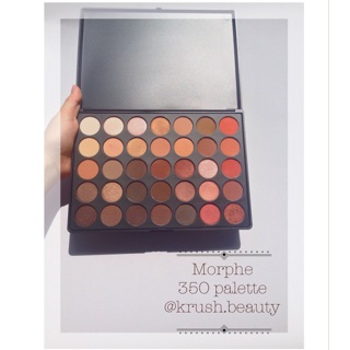 Bảng phấn mắt Morphe 35O lì và nhũ 35 màu