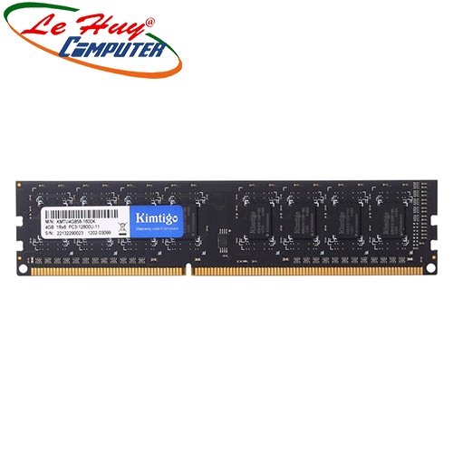 Ram máy tính Kimtigo 4GB DDR3 1600MHz (KMTU4G8581600)