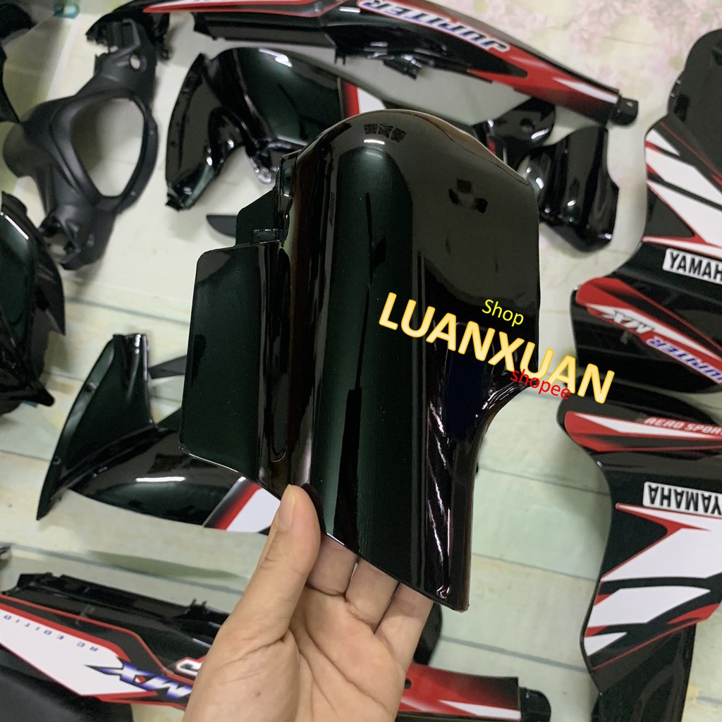 Bộ Dàn áo xe máy  JUPITER MX -MÀU ĐEN -jupiter gavita  - Hàng việt nam - nhựa nguyên sinh  loại 1 cao cấp