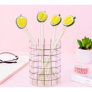 Bút trái sầu riêng mực xanh, tím, đen