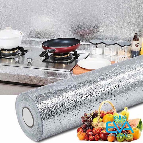 CUỘN GIẤY BẠC DÁN BẾP CÁCH NHIỆT VÀ CHỐNG THẤM NƯỚC