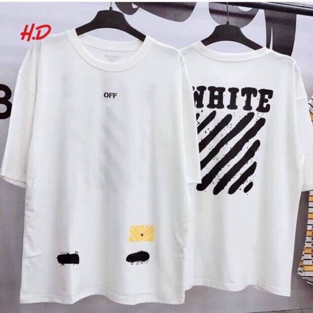 Áo phông nam Off White in trước sau HDA0719