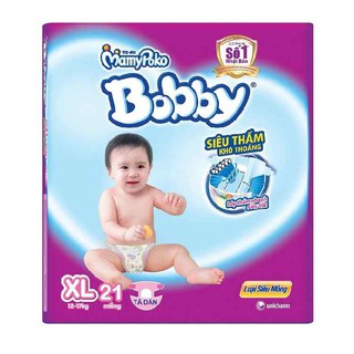 Bỉm dán bobby xl21