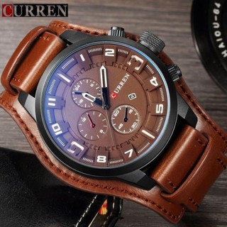 P sale đồng hồ nam curren 8225 dây da cao cấp dành cho giới trẻ năng động 4 2 p