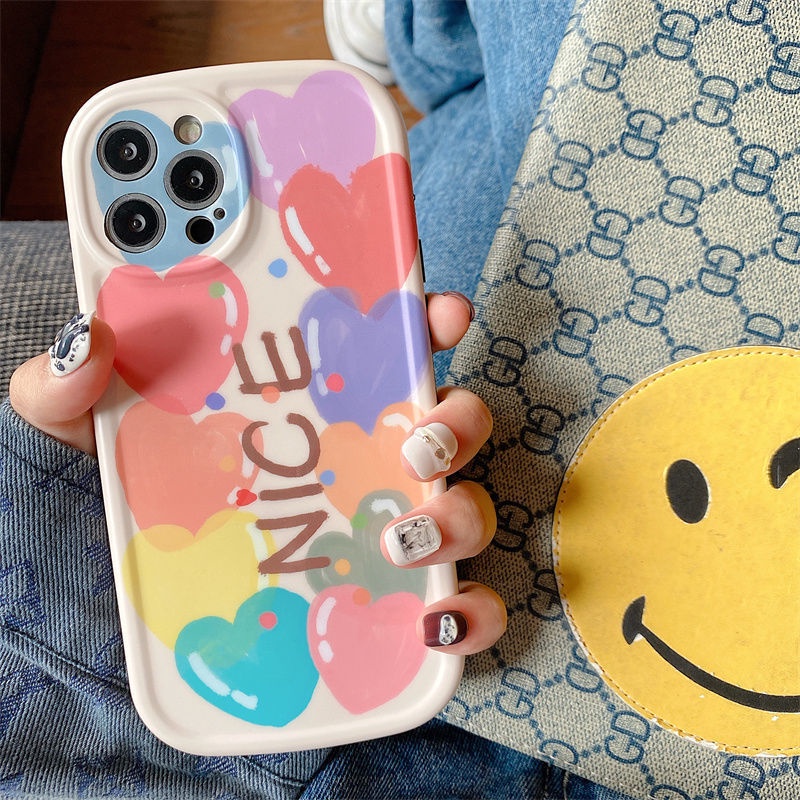 Ốp Điện Thoại Hình Gấu Nhiều Màu Sắc Cho iphone 12 13 11 Pro Max X Xs Max Xr Gue3