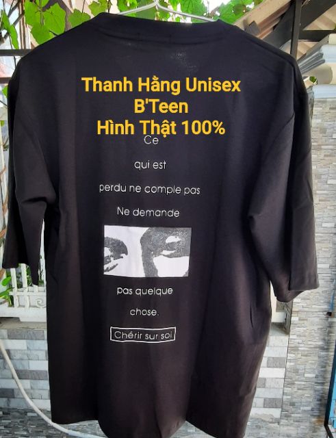 Áo thun tay lỡ [ Kèm ảnh thật ] unisex che'rir sur soi