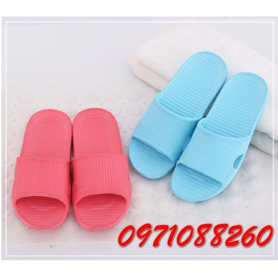Dép Đi Trong Nhà Văn Phòng Nhà Tắm chống trơn trượt, siêu nhẹ, êm chân không bong tróc