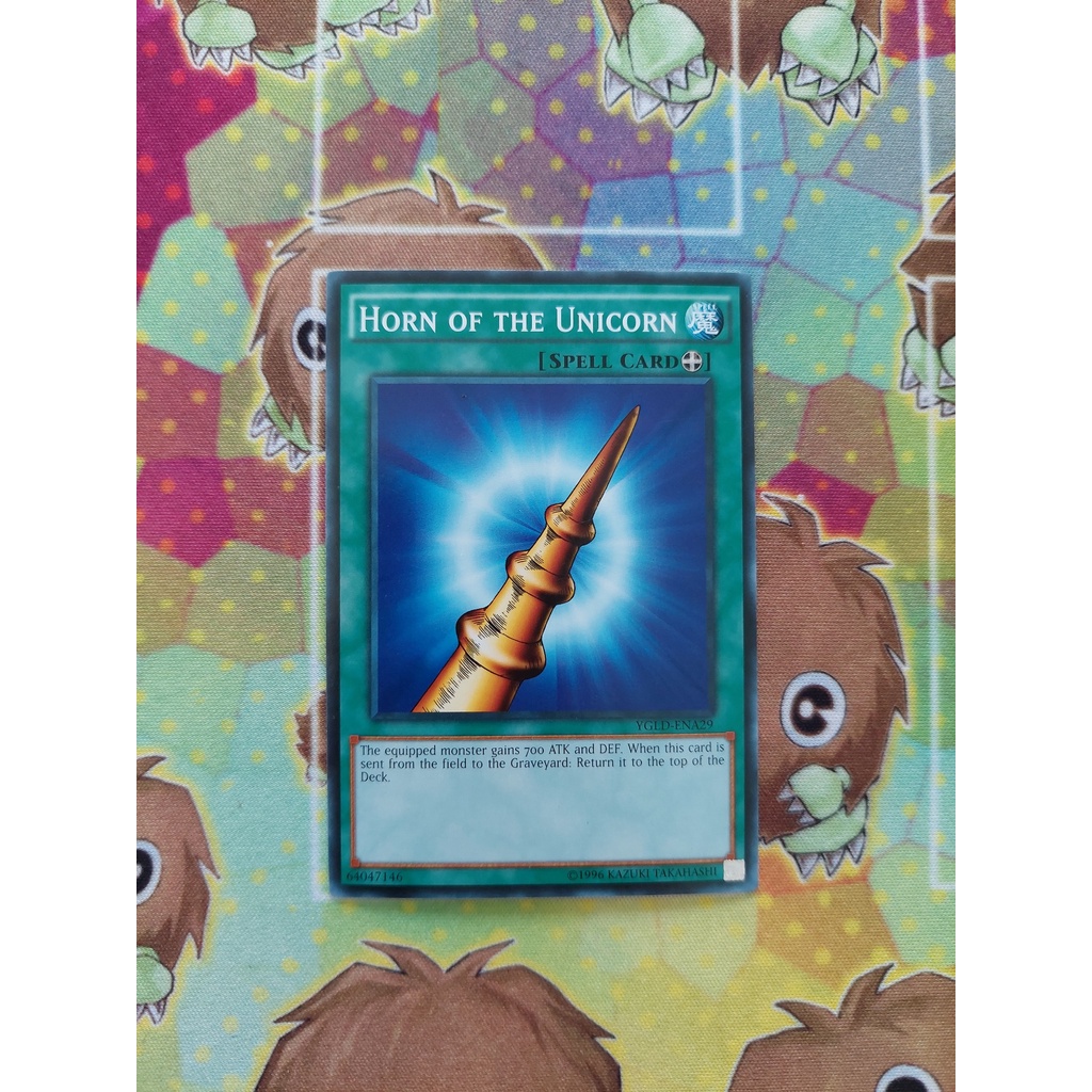 Thẻ Bài Mint90 Yugioh Spell Horn of the Unicorn  - Common