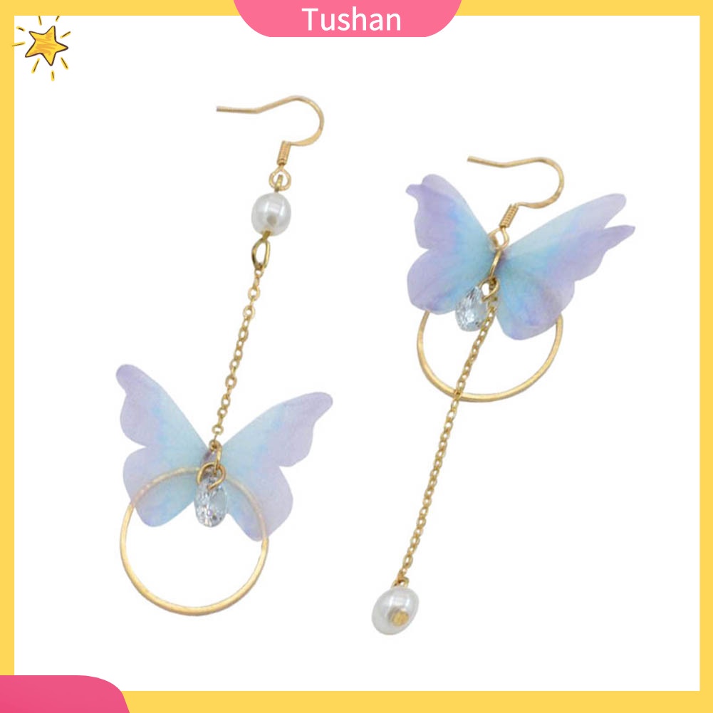 Khuyên tai nữ trang dáng dài tạo hình độc đáo