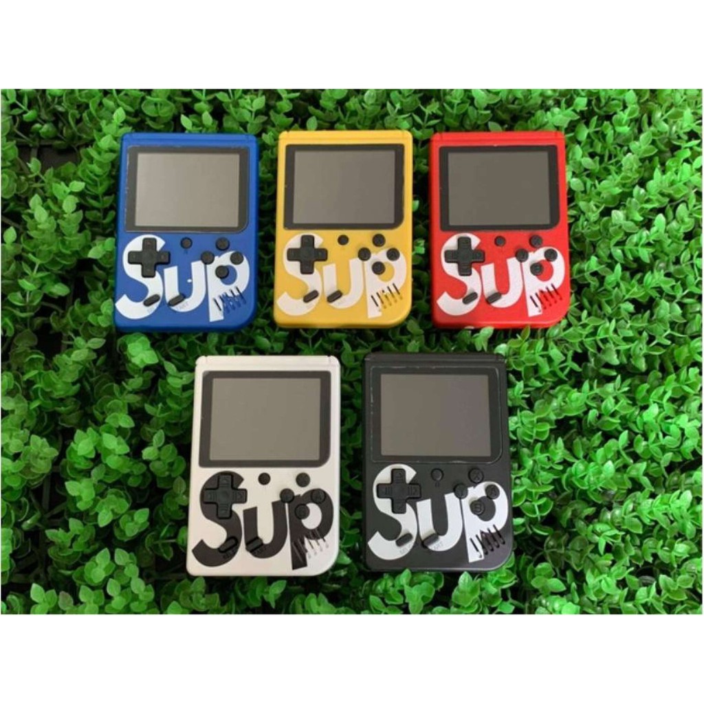 Máy chơi game cầm tay sup 400 in 1 có sẵn 400 trò, máy chơi game Mario, máy chơi game mini