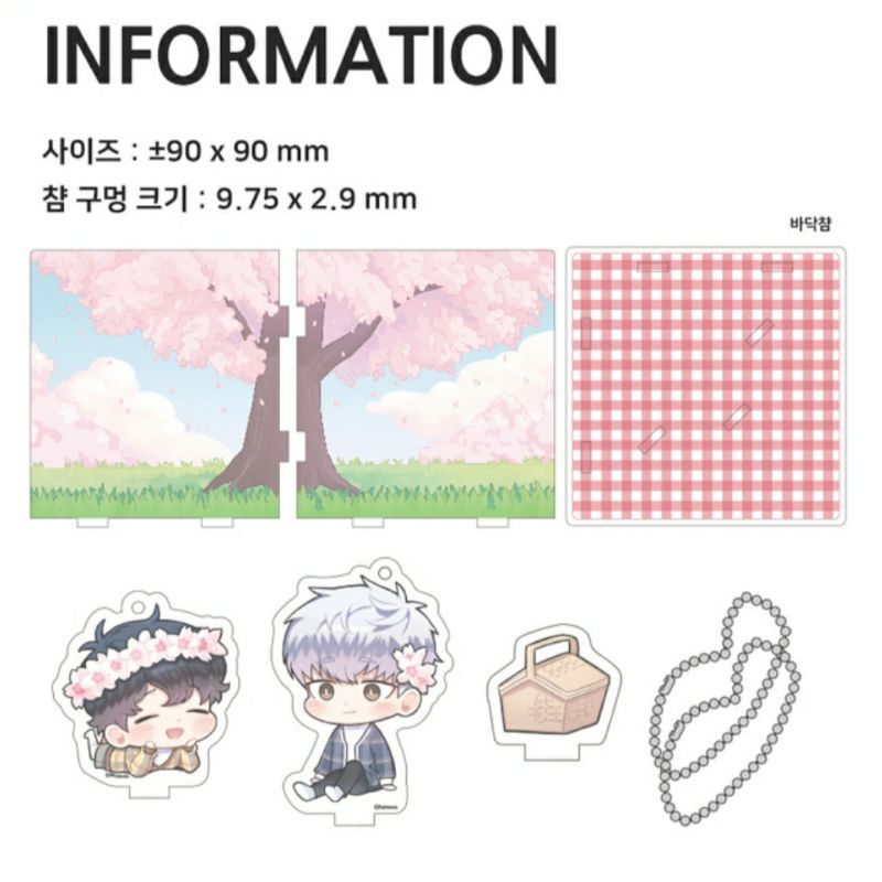 Đồ lưu niệm Mùa Xuân Hoa Nở x Webtoonshop