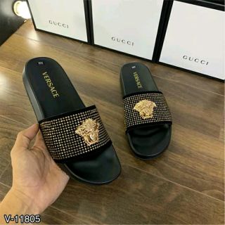 Dép versace đính đá cực chất