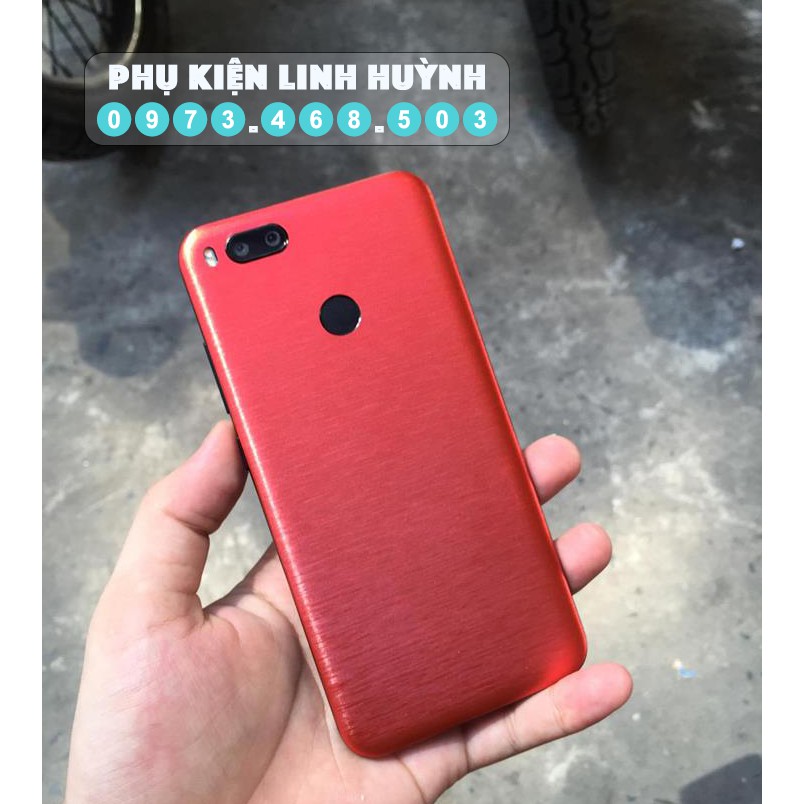 [Xiaomi Mi 5X | Mi A1 ] Skin nhôm xướt không full dán chống trầy mặt lưng nhiều màu cực đẹp cho Xiaomi Mi 5X / mi a1