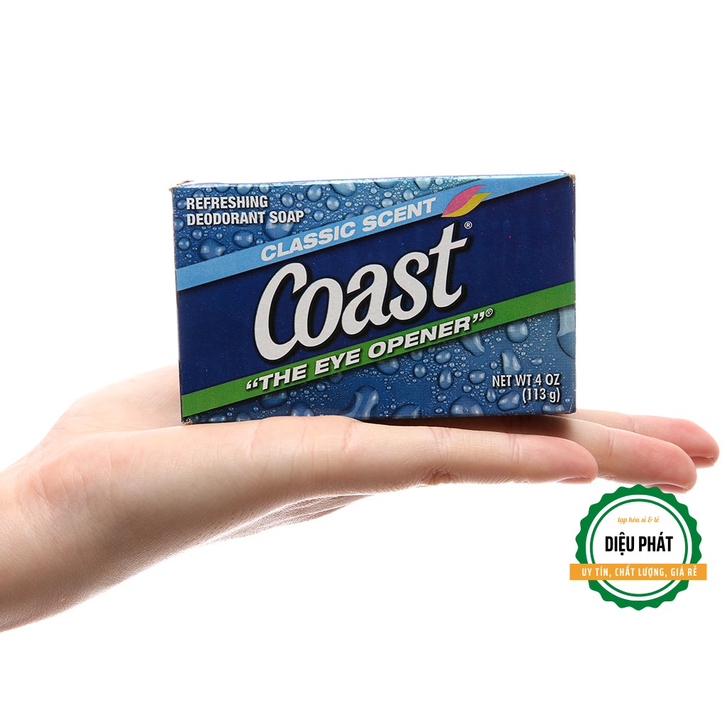 ⚡️ Xà Phòng, Xà Bông Cục Coast Classic Scent Refreshing Deodorant Soap 113g