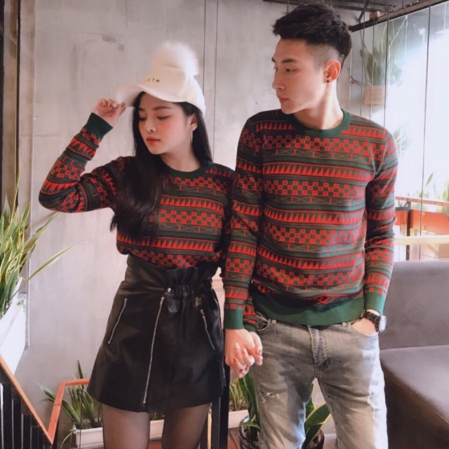 Áo len đôi