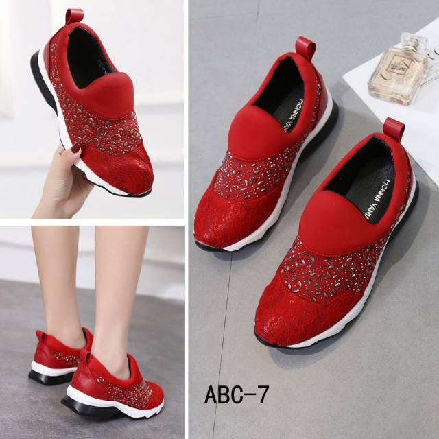 Giày Thể Thao Monna Vania Ruby Abc-7 Chính Hãng