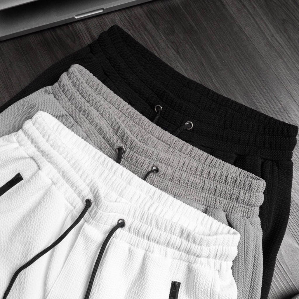 Bộ quần áo cộc nam thời trang, chất cotton xốp nhẹ, hàng chất lượng, 3 màu | BigBuy360 - bigbuy360.vn