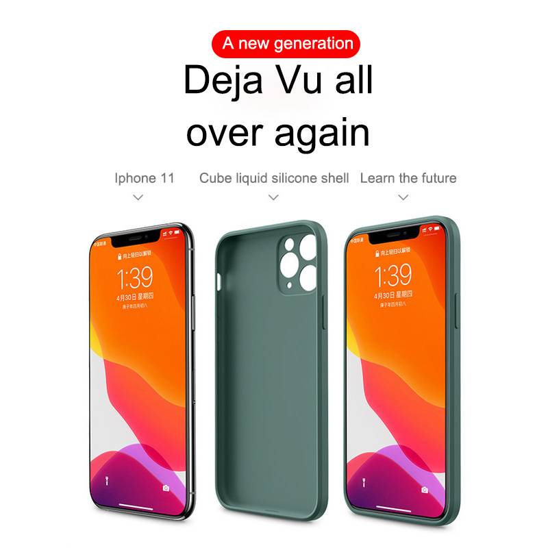 Ốp Điện Thoại TPU Silicon Màu Trơn Thời Trang Cho iPhone 11 Pro MAX 6 6s 7 8 Plus X XS SE 2020 2022 SE3