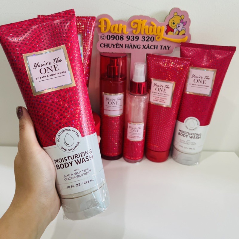 Body mist, Dưỡng thể Bath and Body Works YOU'RE THE ONE