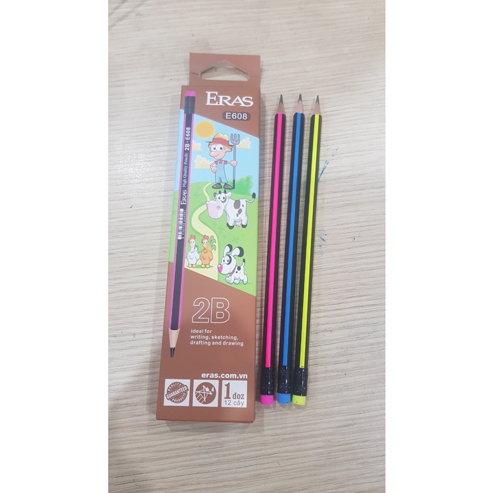 5 Bút chì 2B Eras E608
