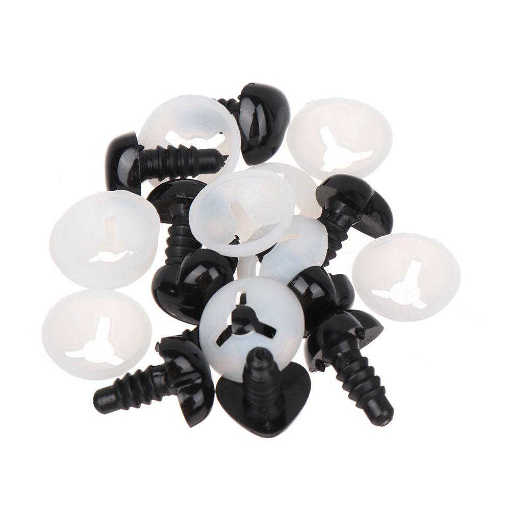 Set 10 / 5 Cặp Mắt Nhựa 5 / 10 / 12 / 15mm Làm Búp Bê BJD