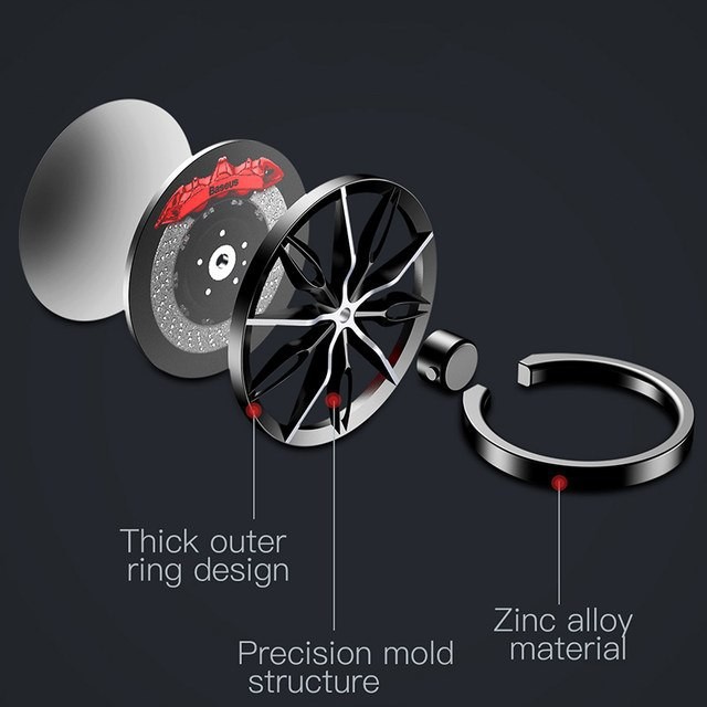 Giá đỡ Hít điện thoại iring Wheel Ring siêu xe