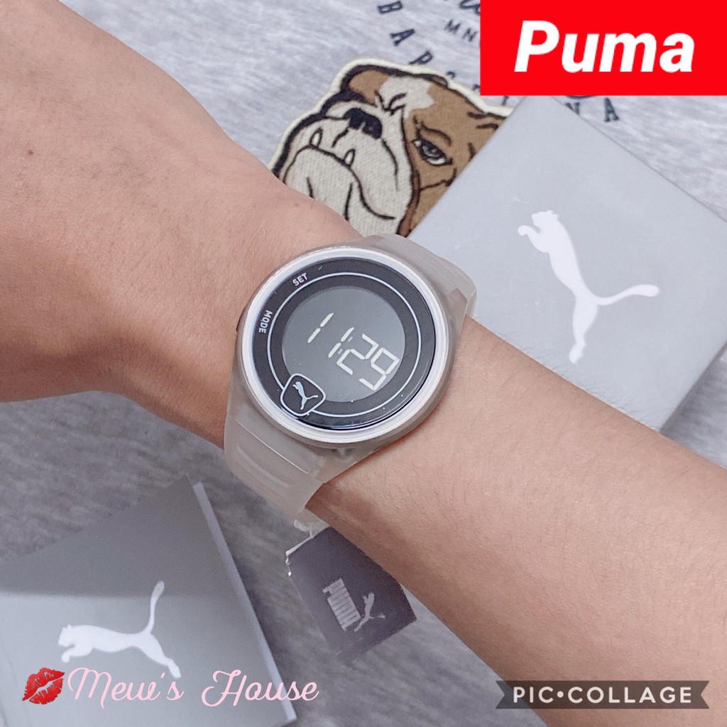 Đồng hồ đeo tay điện tử PUMA Forever Faster Digital Unisex Watch