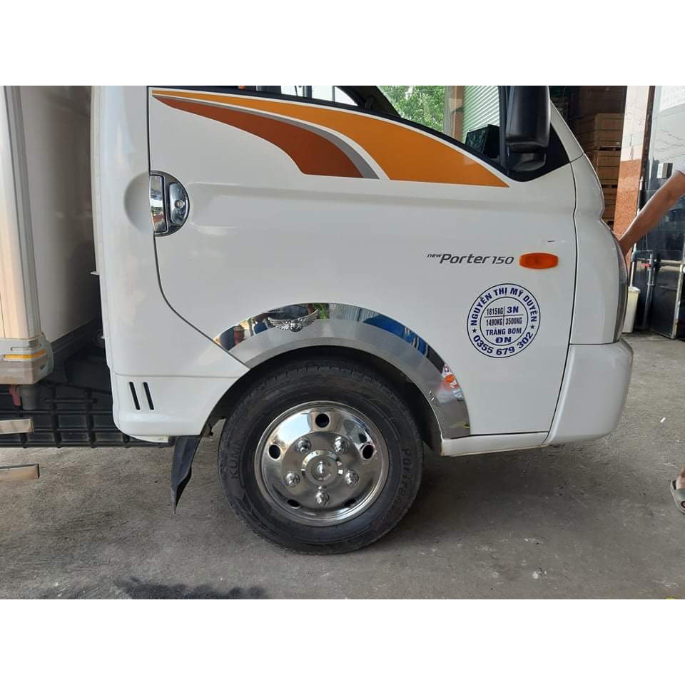 Ốp Mâm Inox Cho KIA, HYUNDAI