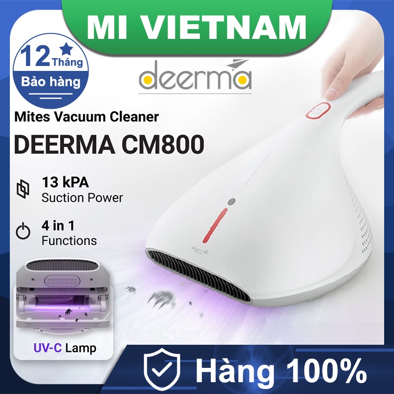 Máy hút bụi diệt khuẩn UV Xiaomi Deerma CM800 | BH 12 tháng