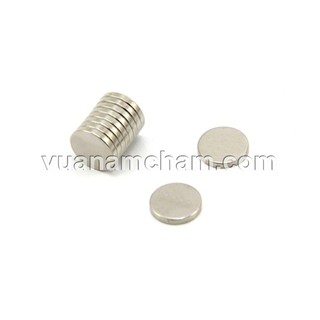 Nam châm viên đất hiếm D10x1.8 mm