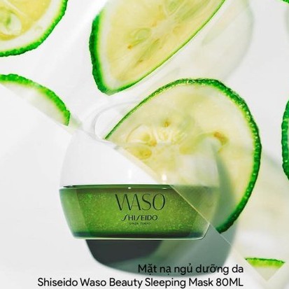 ☀[CHÍNH HÃNG] Mặt nạ ngủ dưỡng da Shiseido Waso Beauty Sleeping Mask 80ML ☀