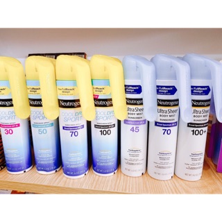 Xịt chống nắng neutrogena spf70 mẫu mới