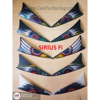 Mica chế Audi giả mắt cú Sirius Fi