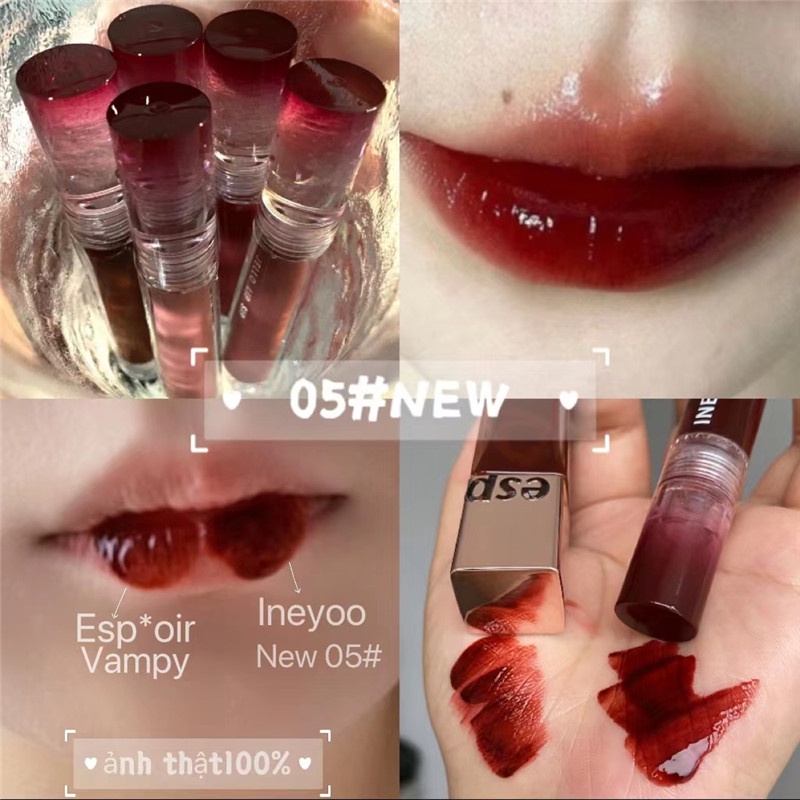 Local Stock Cash on Delivery Cherrylove Son Môi Màu Nude Mềm Mượt Dưỡng Ẩm Không Thấm Nước