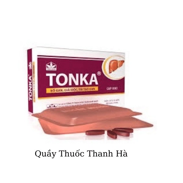 Tonka giải bổ gan,giải độc gan,tái tạo tế bào gan