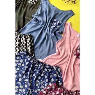 Đồ bộ lụa visco 2 màu InFashion