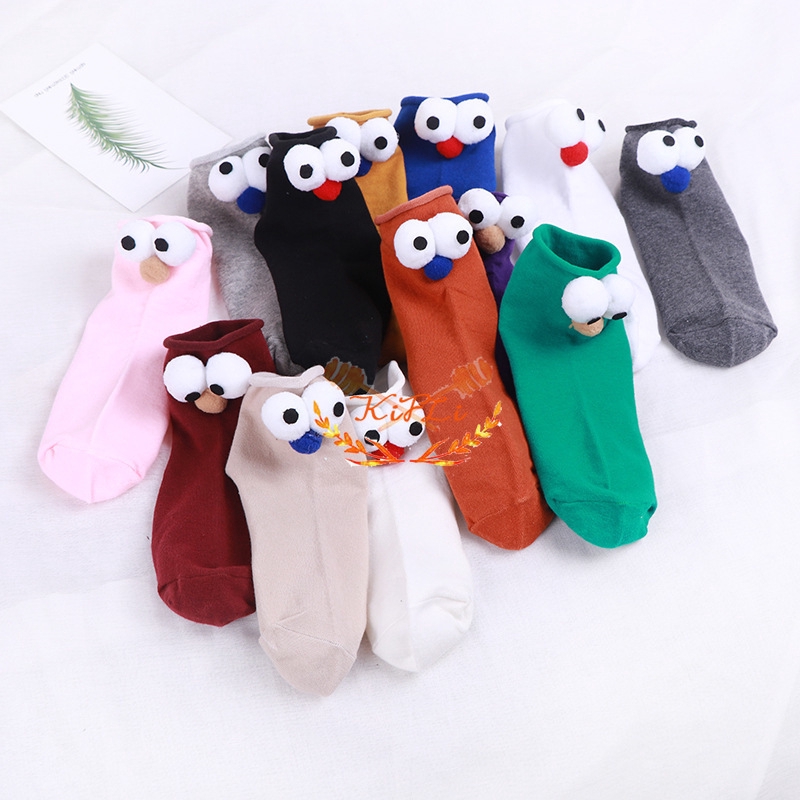 Bộ 2 cặp vớ hình con mắt xinh xắn ngộ nghĩnh