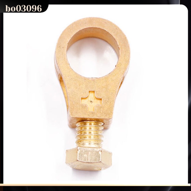 1 Cặp Đầu Nối Dây Điện Bằng Đồng Dày Dặn Cho Bình Ắc Quy Xe Hơi