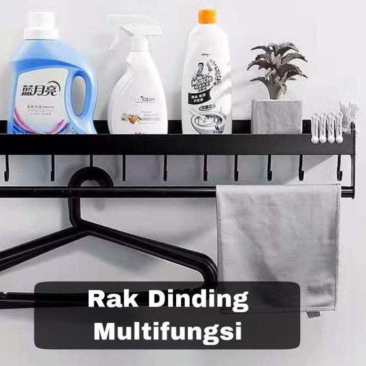 Giá Nhôm Treo Tường Đựng Đồ Dùng Nhà Bếp Tiện Dụng | BigBuy360 - bigbuy360.vn