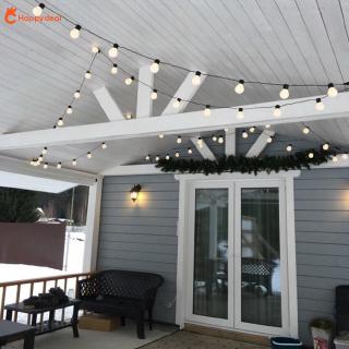 HAPPY 20LED White Light / Warm Light Bulb 6m String Lights Globe Bulbs Sturdy Waterproof Led Light String Outdoor