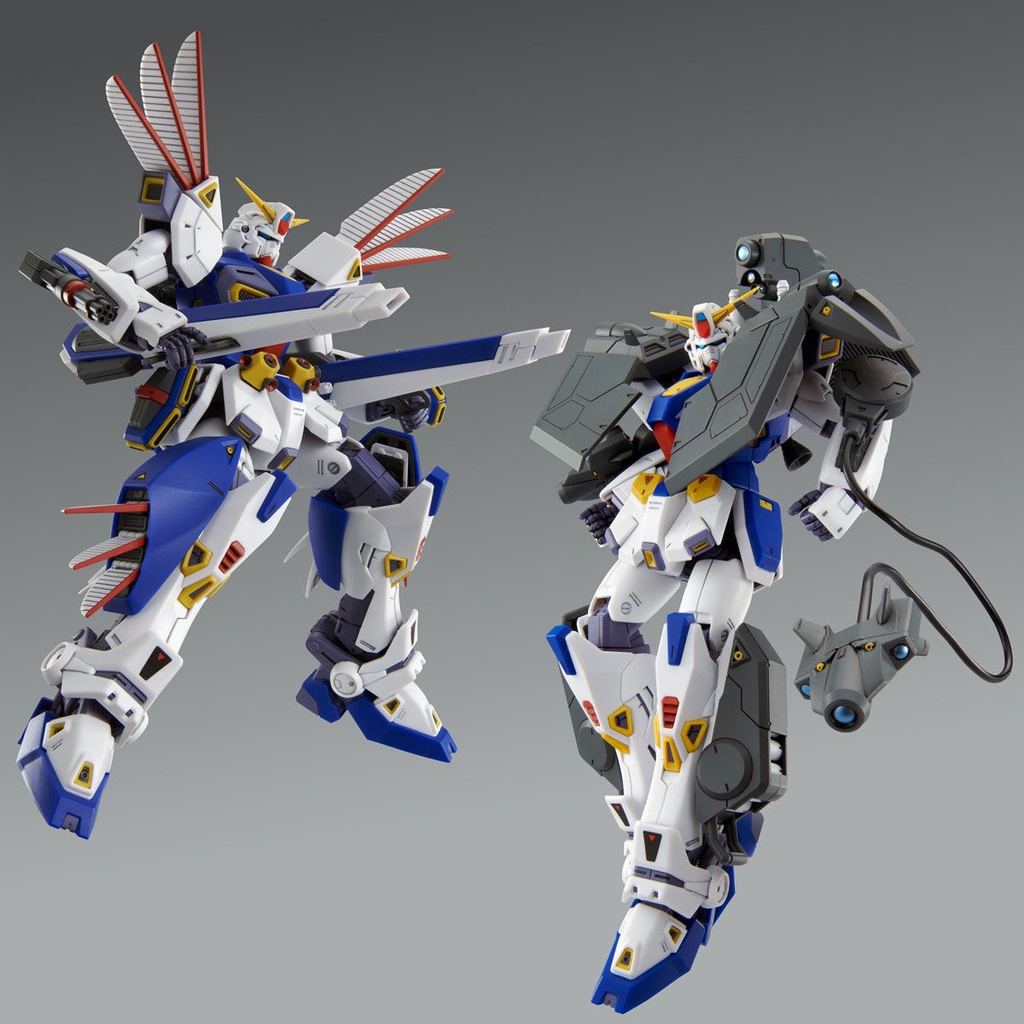 Mô hình Gundam MG Bộ phụ kiện Mission Pack R type &amp; V type cho Gundam F90 (P-Bandai)