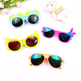 Kính mắt hoạt hình dễ thương chống tia UV cho trẻ em