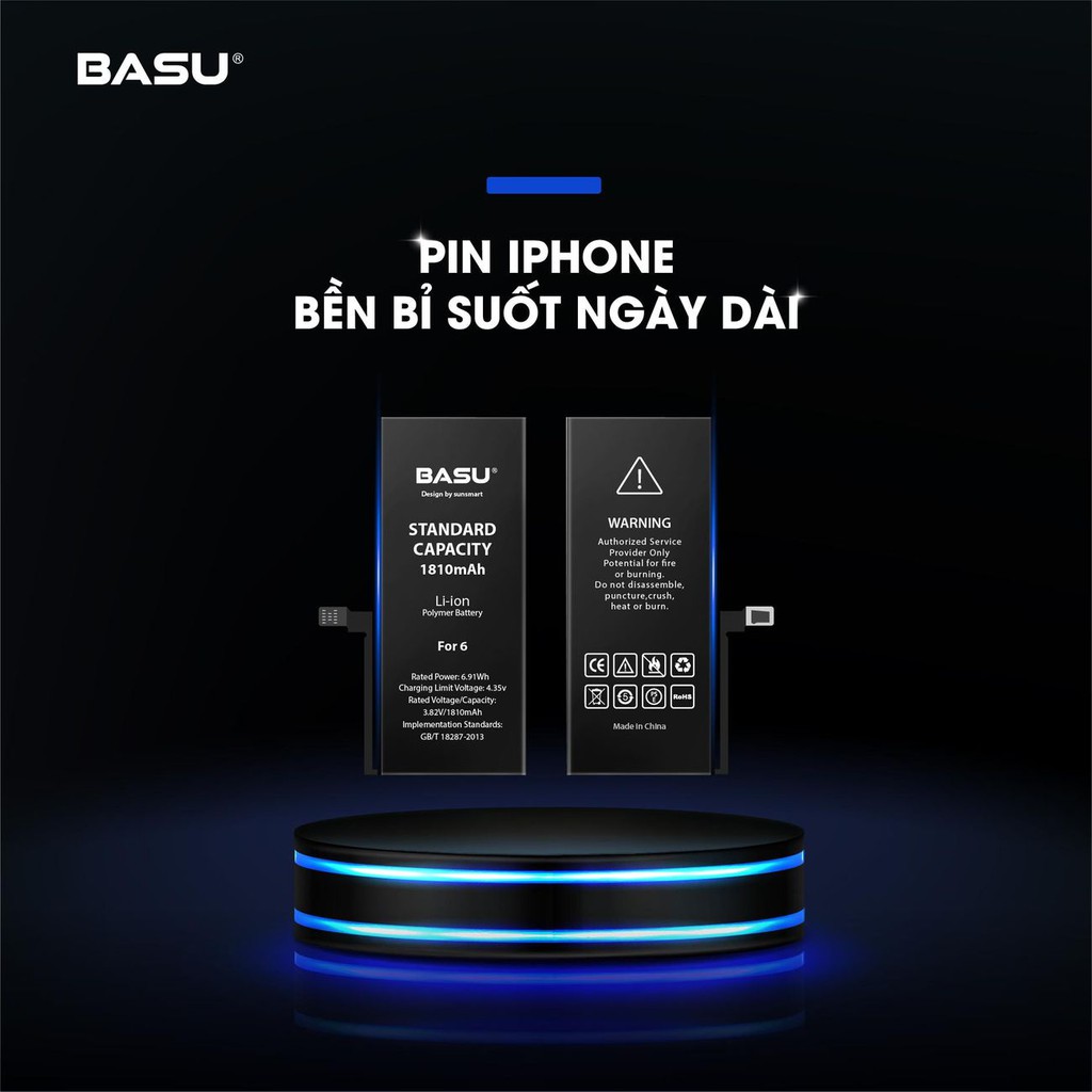Pin iPhone - BASU chính hãng
