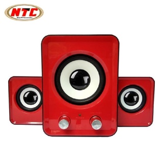 Loa vi tính ft202 Có hệ thống nút điều chỉnh âm lượng Bass ; Treble ; On, Off