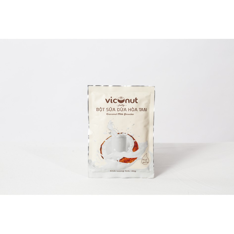 Bột sữa dừa hòa tan VICONUT 40gr * 20 Gói